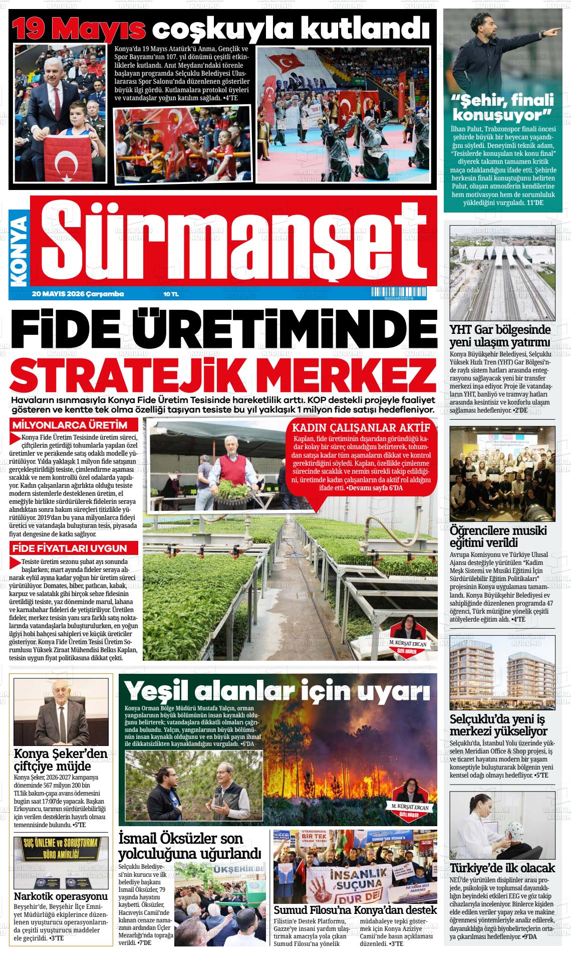 Konya Ninsesi 20.05.2026