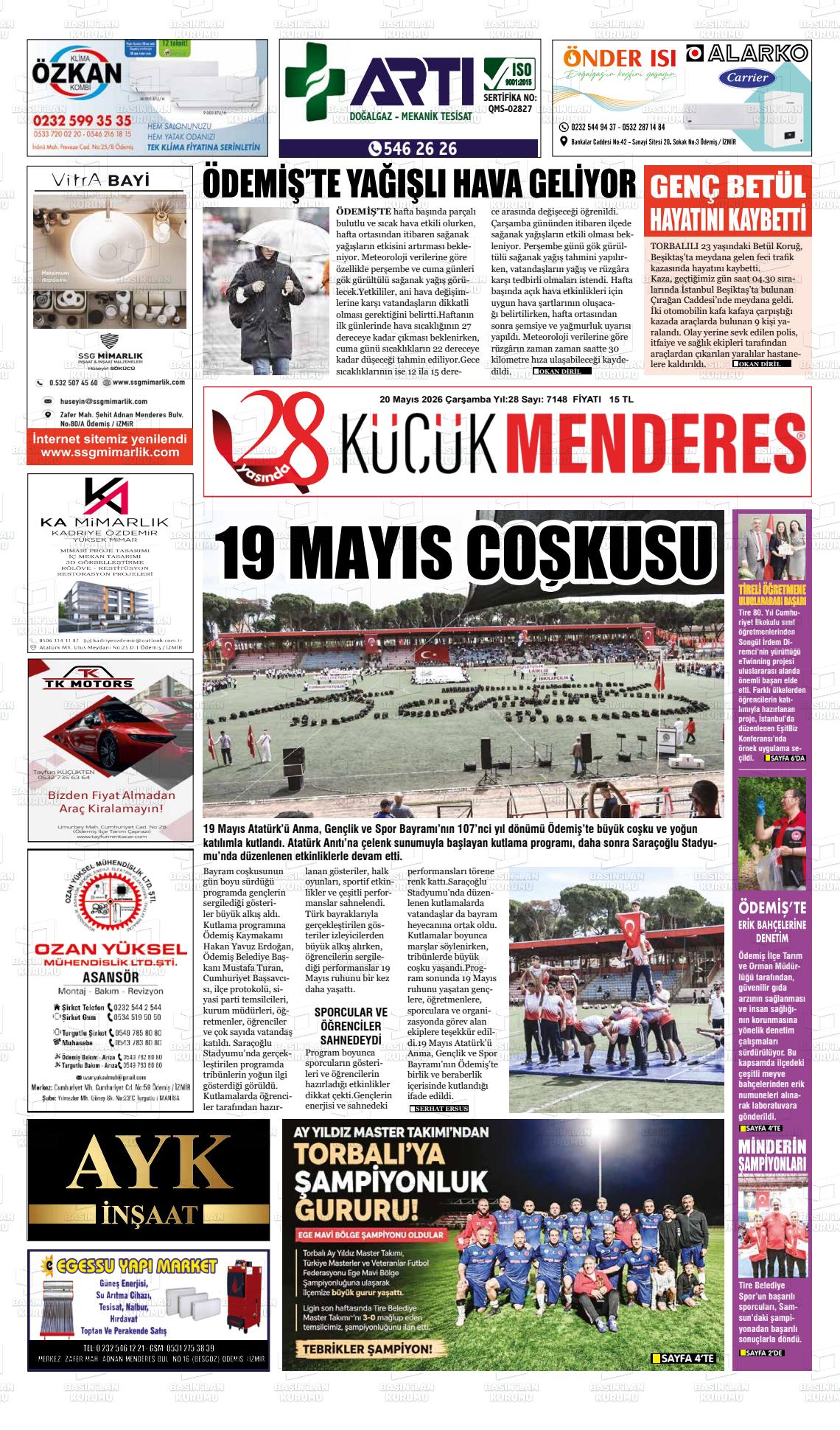 Izmir Kucukmenderes 20.05.2026