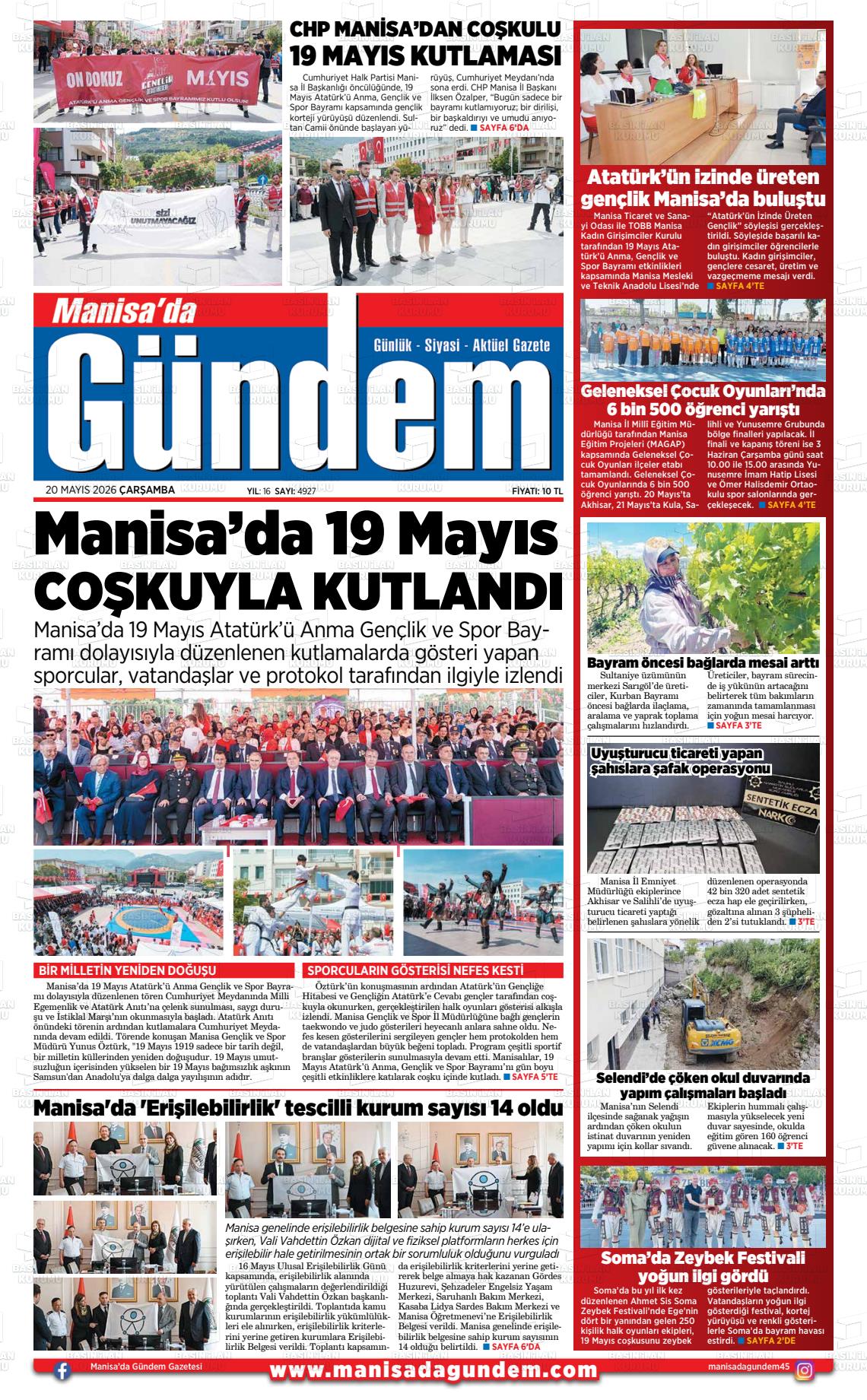 Manisa Dagundem 20.05.2026