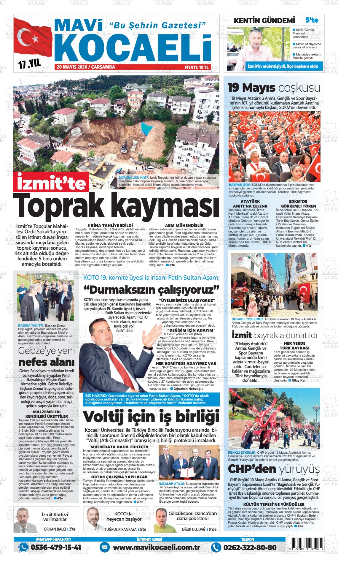 Kocaeli Mavi 20.05.2026