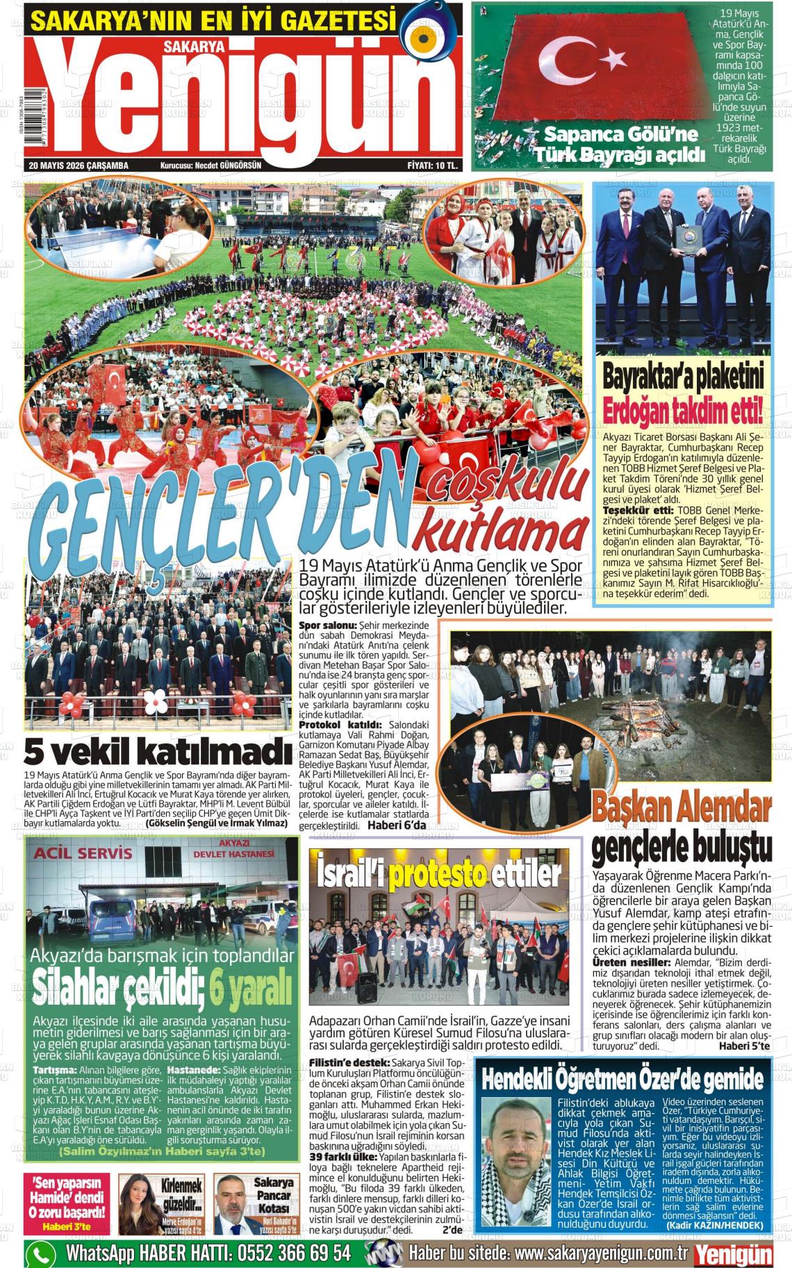 Sakarya Yenigun 20.05.2026