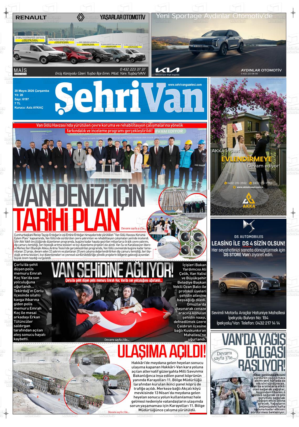 Van Sehri 20.05.2026