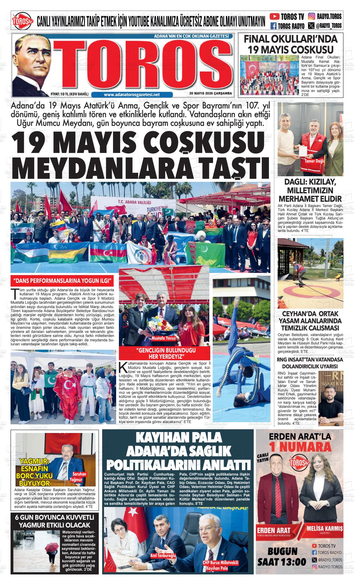 Antalya Toros 20.05.2026