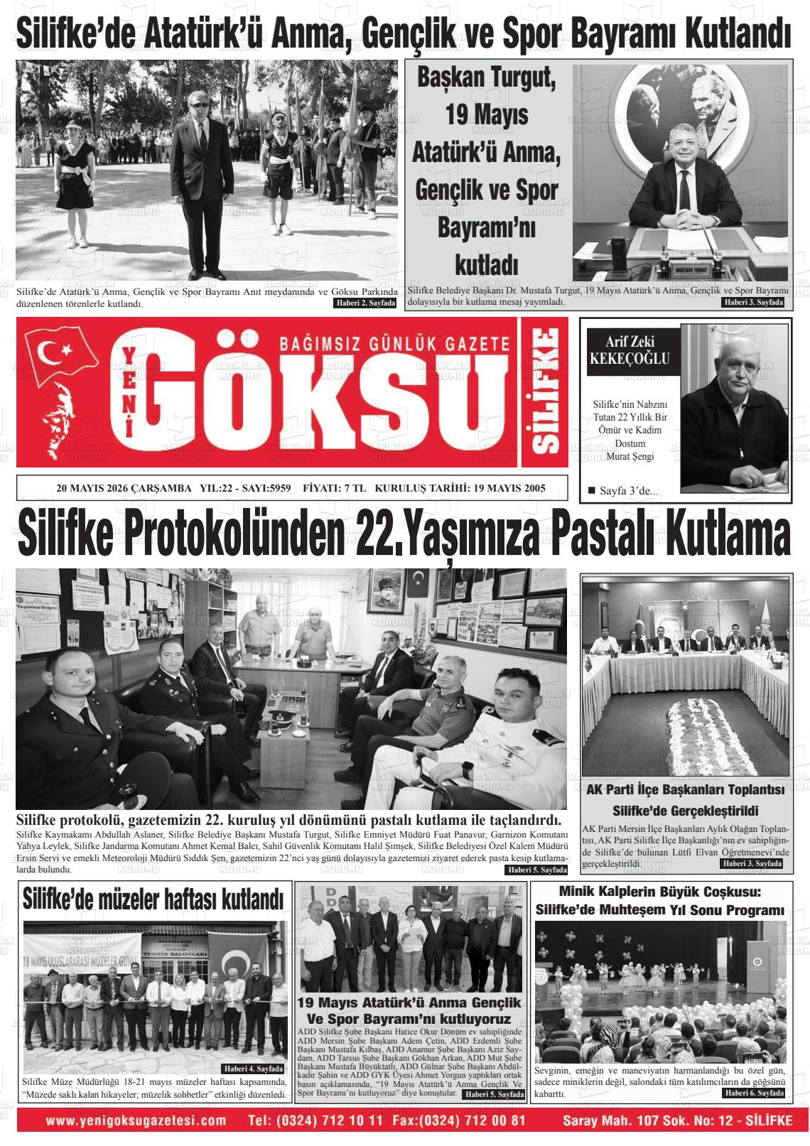 Mersin Yenigoksu 20.05.2026