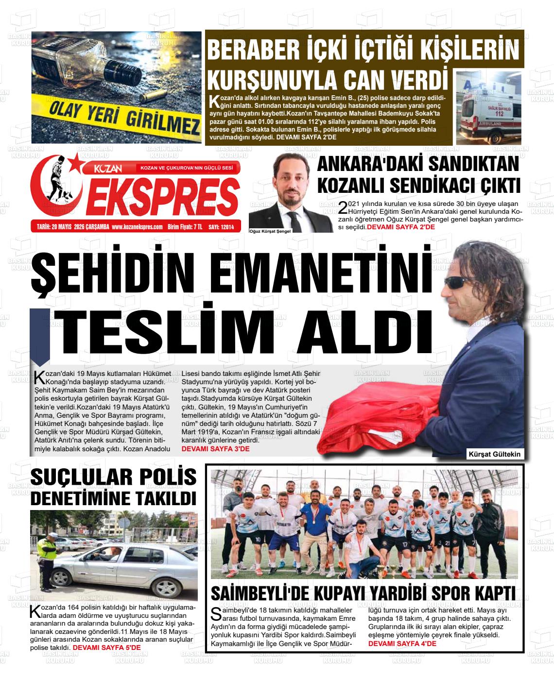 Adana Yenihursoz 20.05.2026