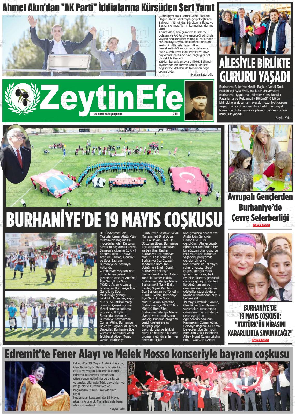 Balikesir Zeytinefe 20.05.2026