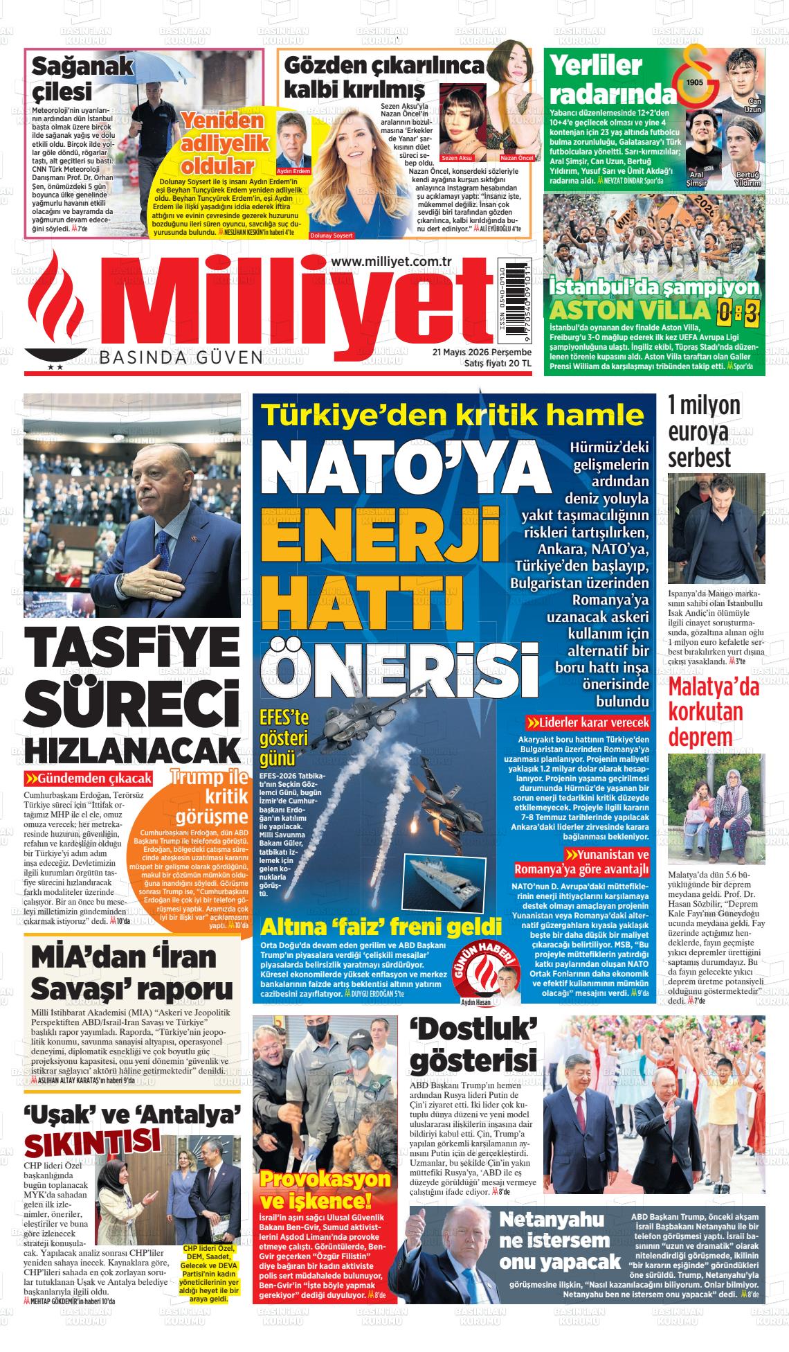Milliyet Gazetesi 21.05.2026