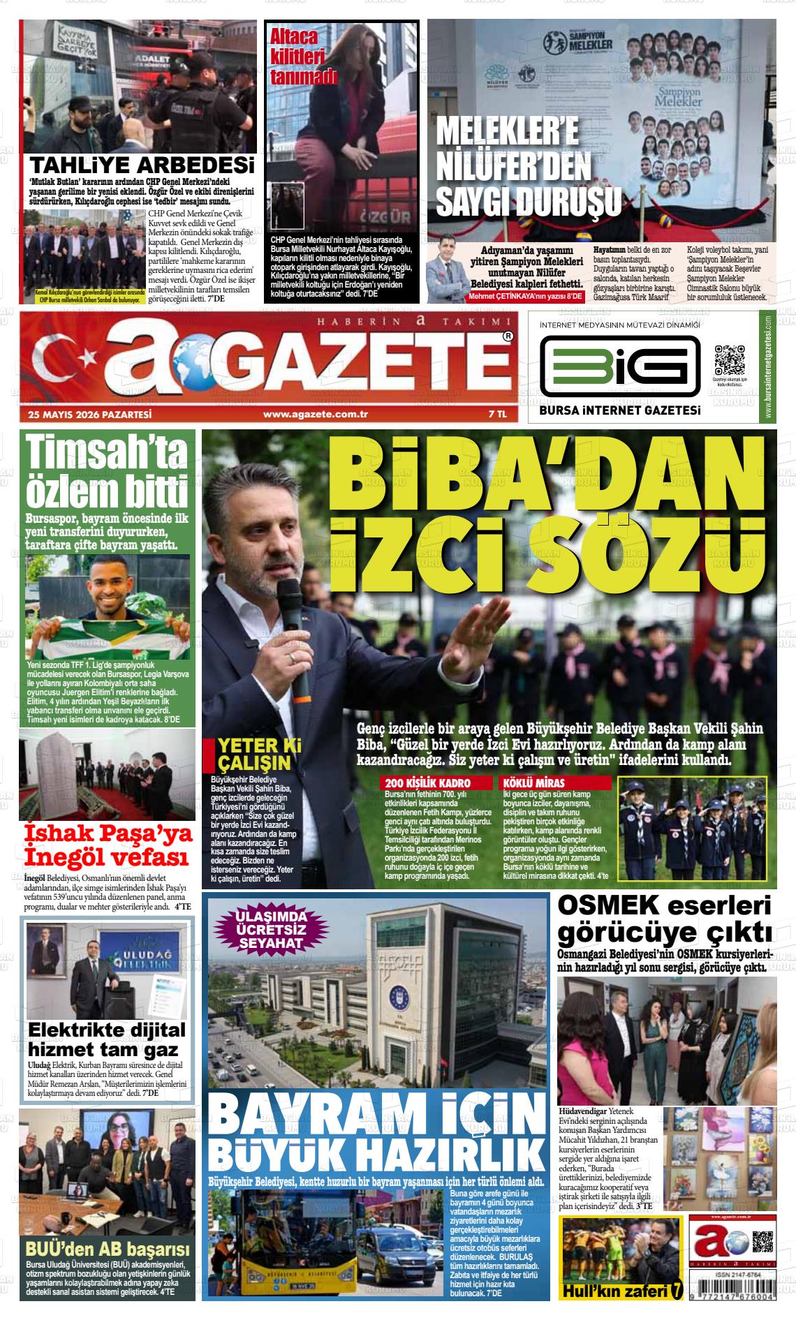 Bursa Agazete 25.05.2026