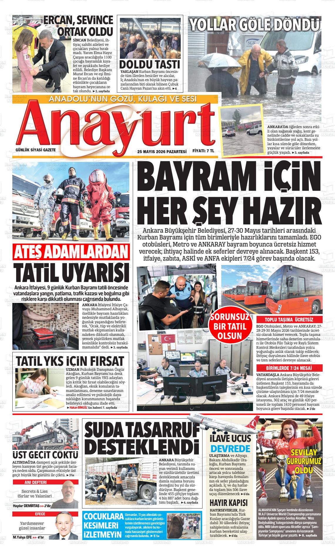 Ankara Anayurt 25.05.2026