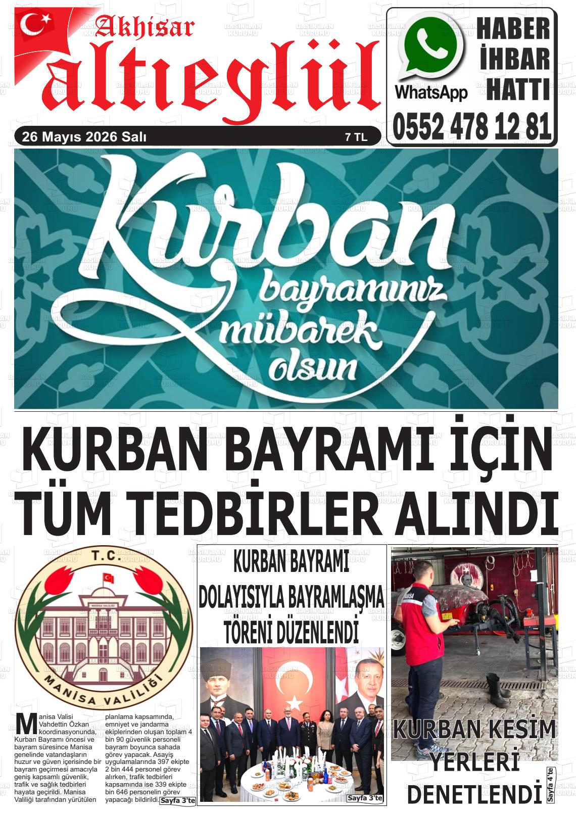 Manisa Akhisargundem 26.05.2026