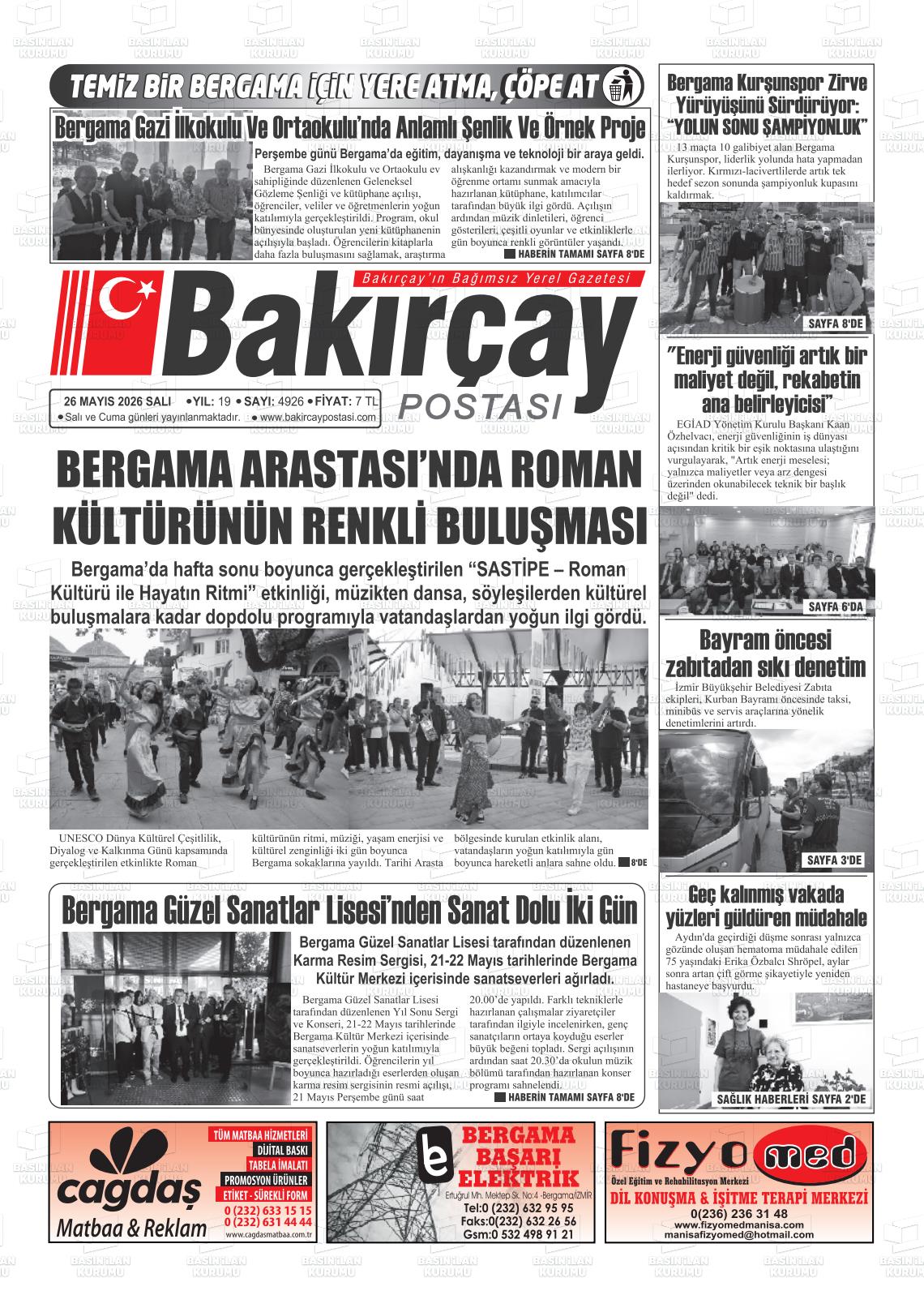 Izmir Bakircaypostasi 26.05.2026