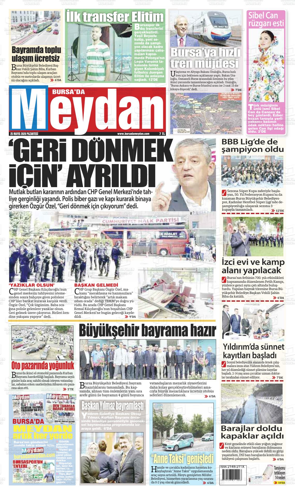 Bursa Dameydan 26.05.2026