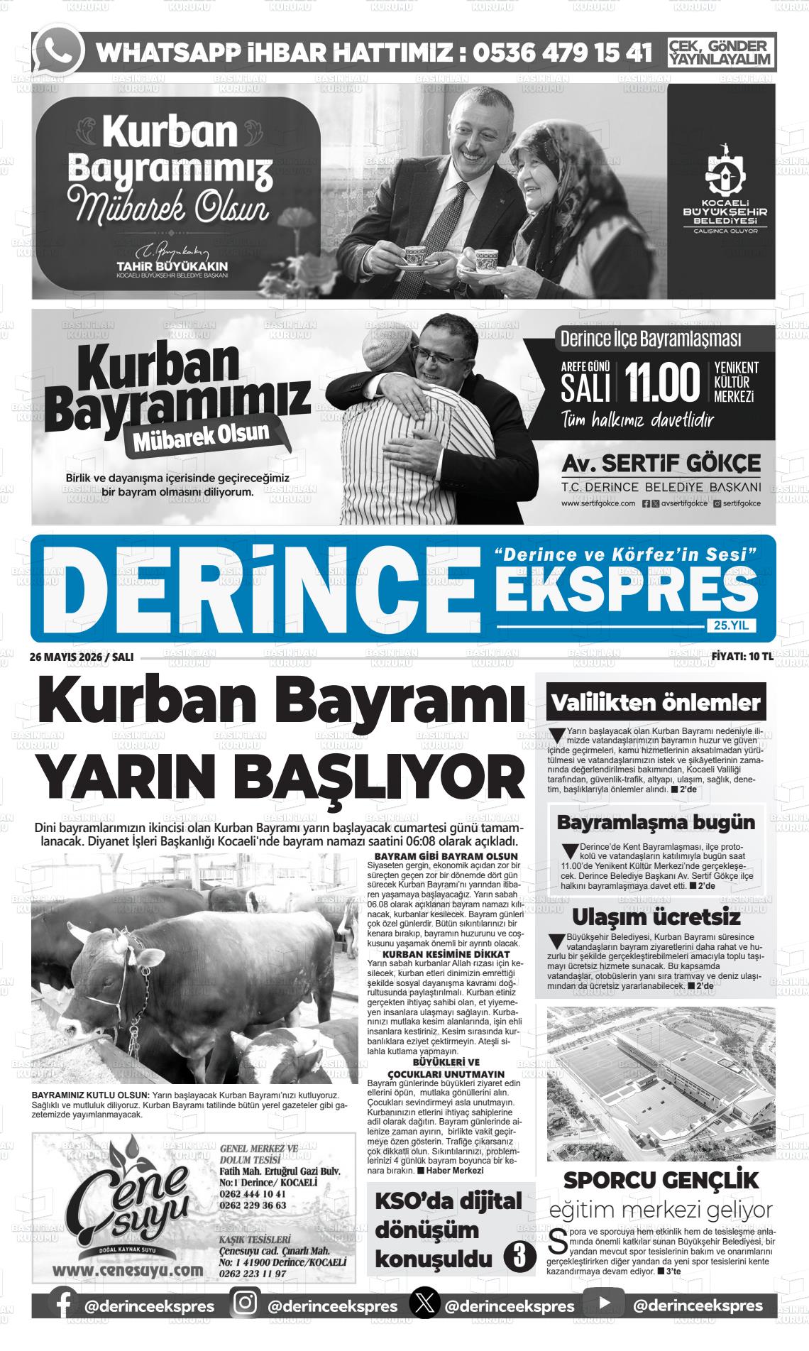 Kocaeli Derinceekspres 26.05.2026