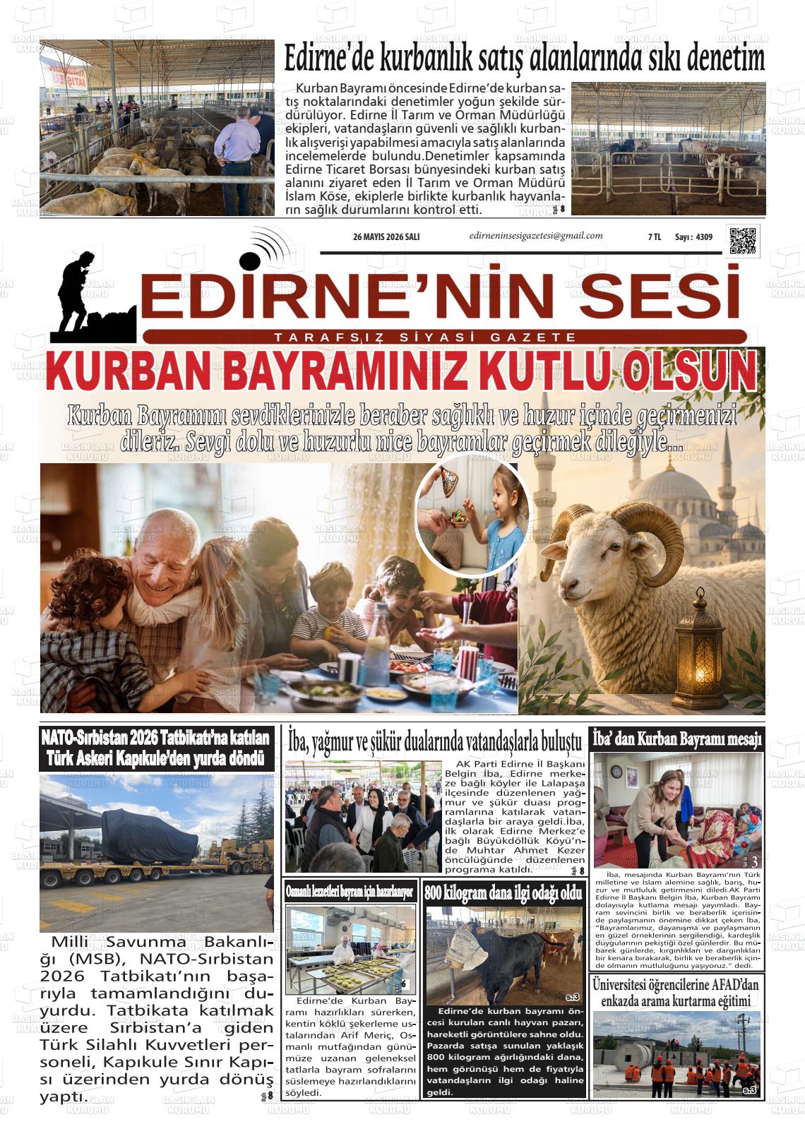 Edirne Star 26.05.2026