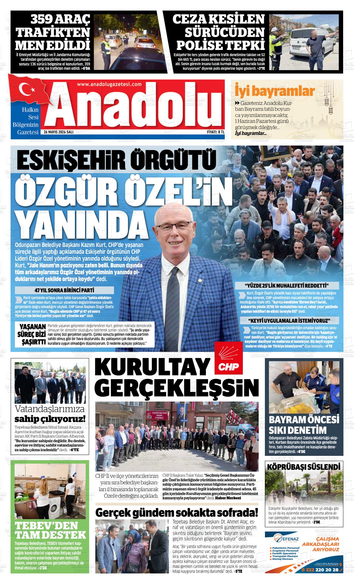 Eskisehir Anadolu 26.05.2026