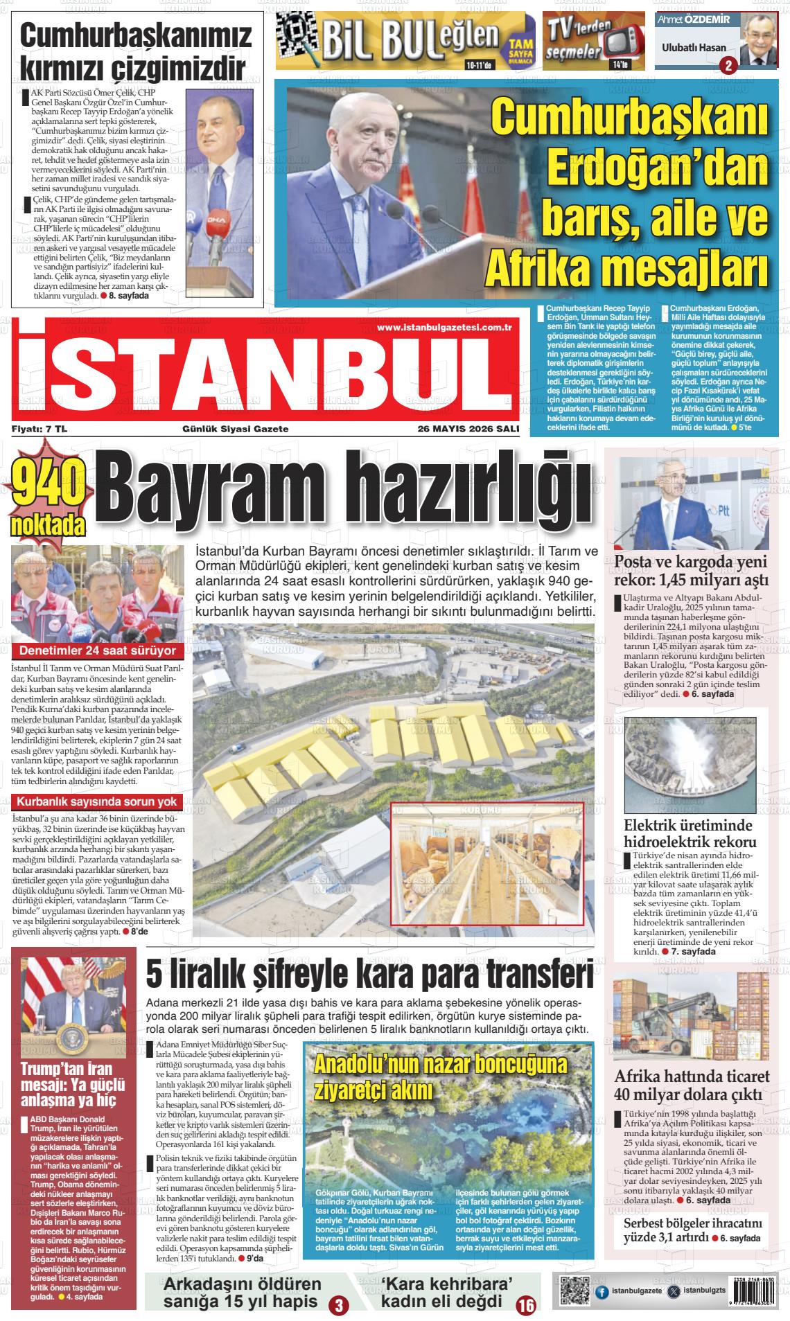 Istanbul 26.05.2026