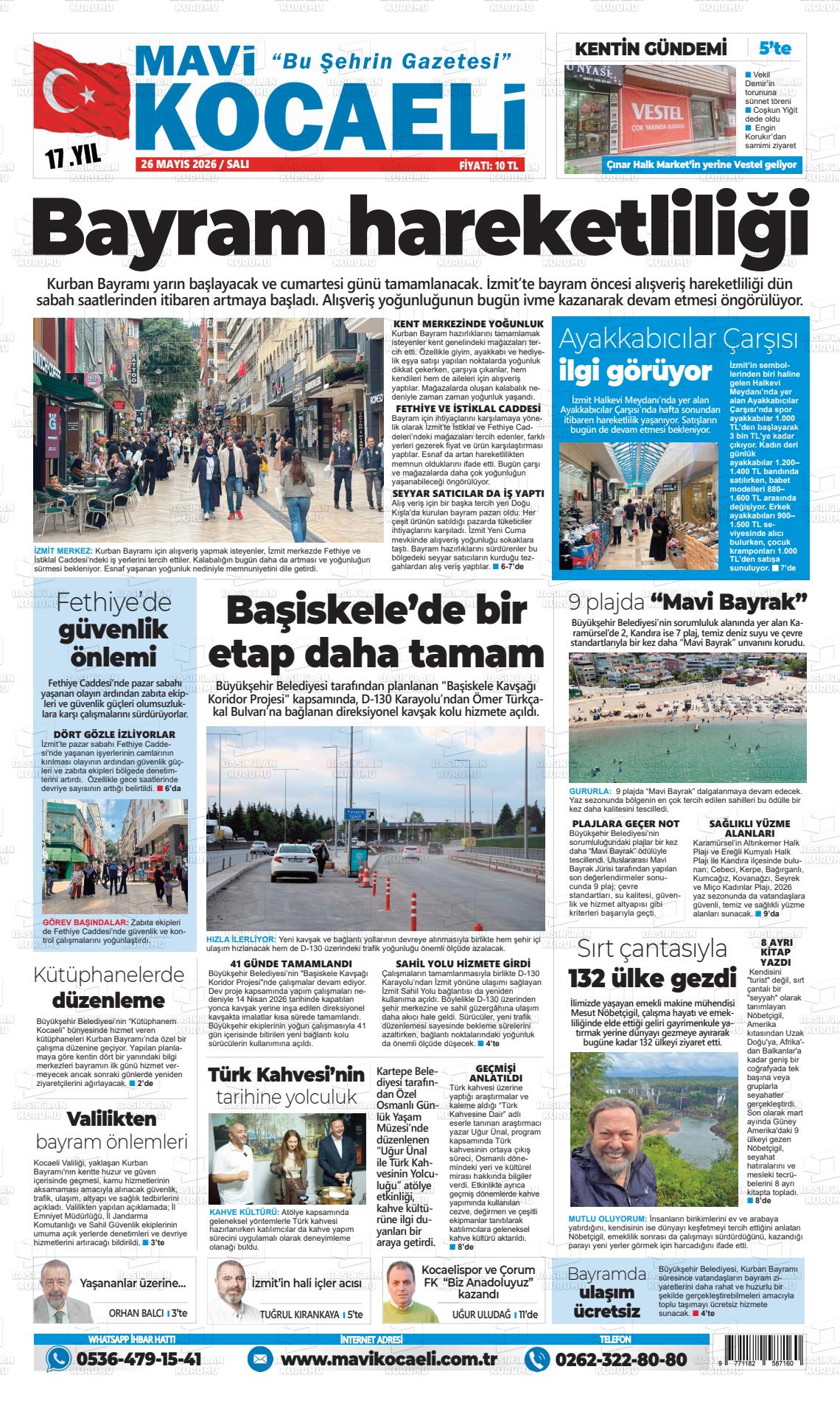 Kocaeli Mavi 26.05.2026