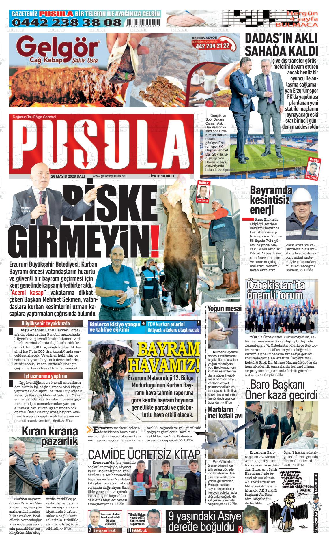 Zonguldak Pusula 26.05.2026