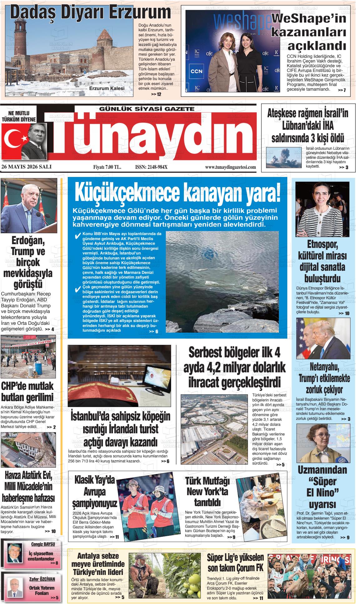 Istanbul Tunaydin 26.05.2026