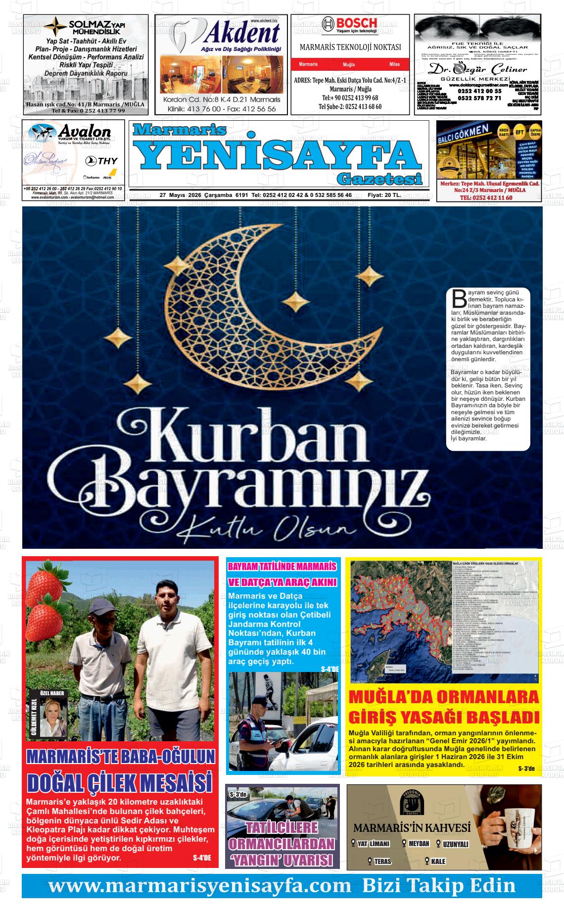 Mugla Yenisayfa 27.05.2026