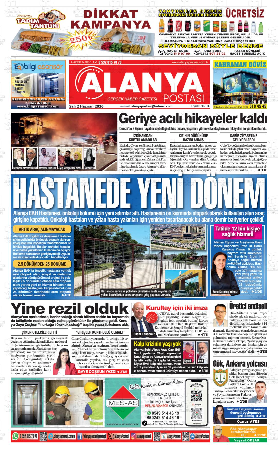 Antalya Alanyapostasi 02.06.2026