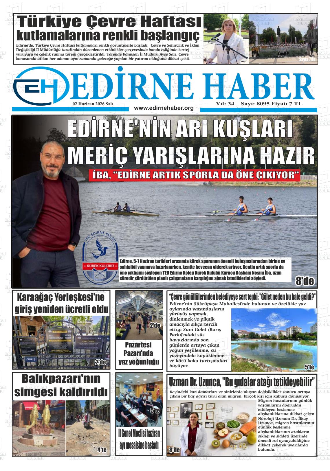 Edirne Haber 02.06.2026