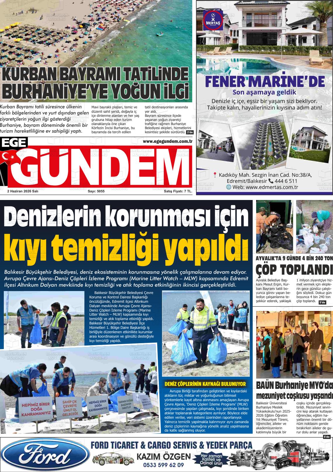 Balikesir Egegundem 02.06.2026