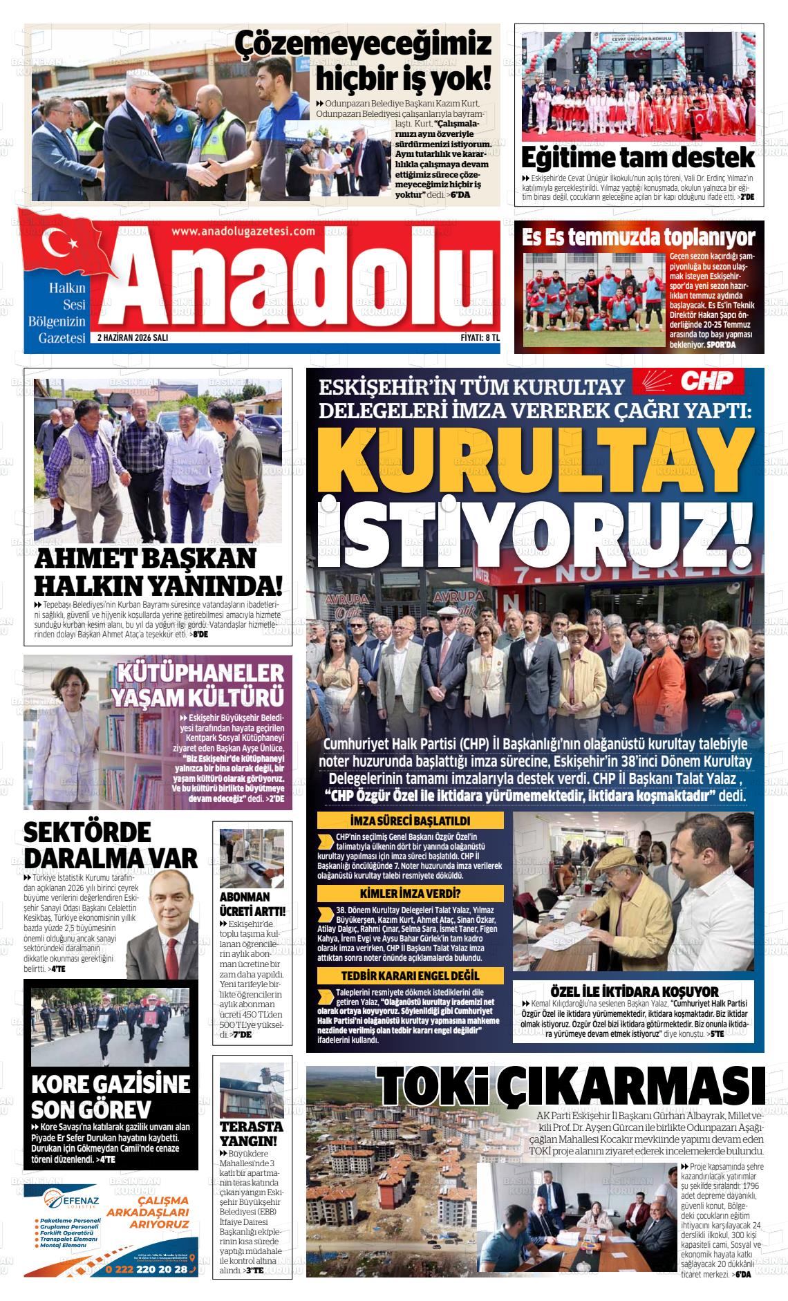 Eskisehir Anadolu 02.06.2026