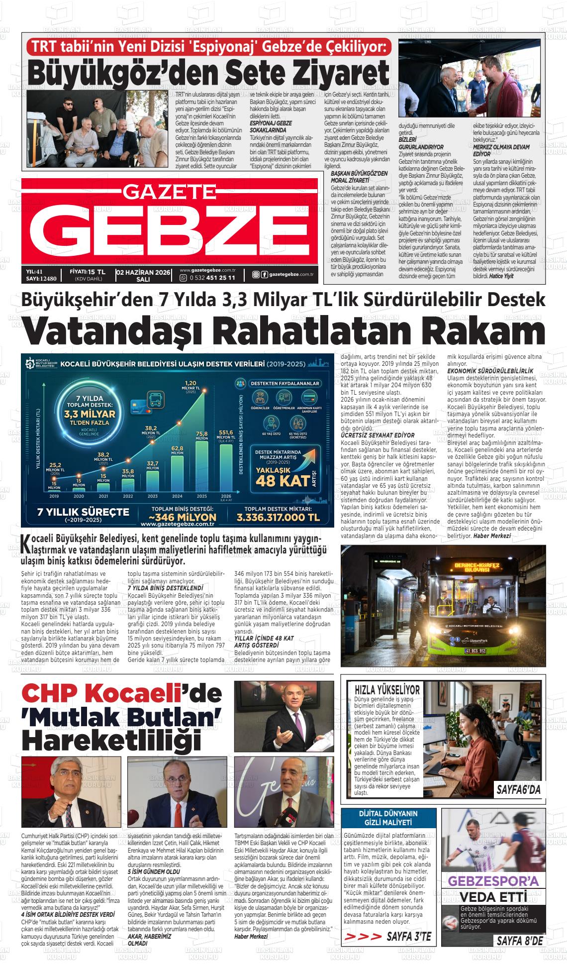 Kocaeli Gebze 02.06.2026
