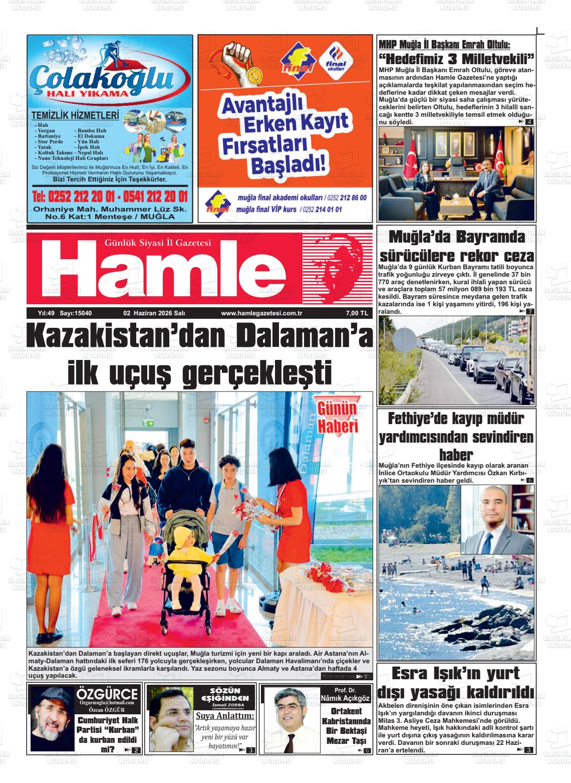 Mugla Hamle 02.06.2026