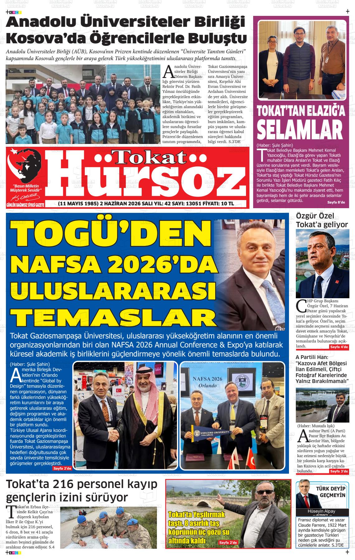 Tokat Hursoz 02.06.2026