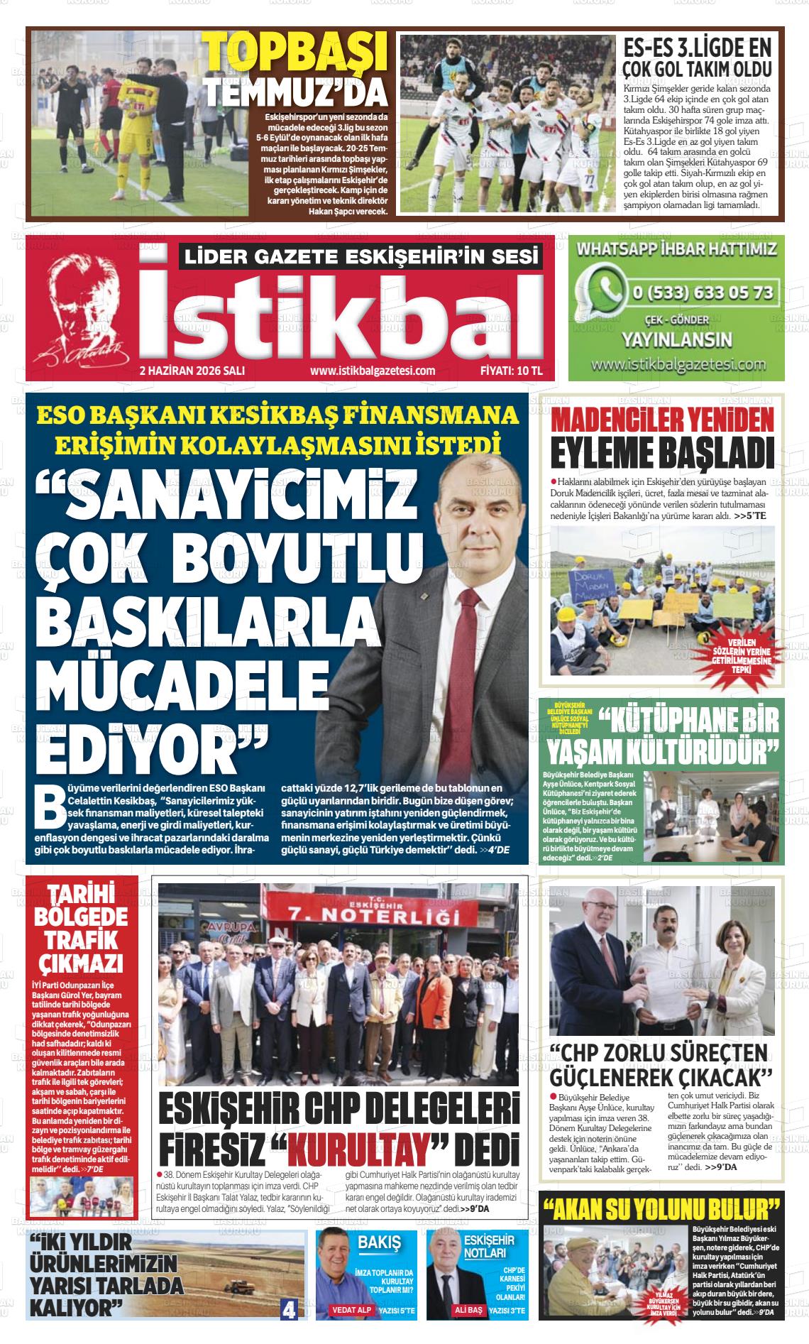 Eskisehir Istikbal 02.06.2026