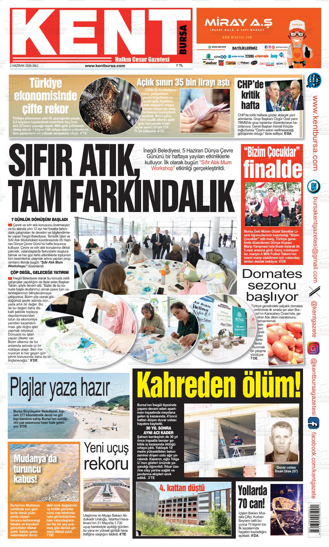Bursa Kent 02.06.2026