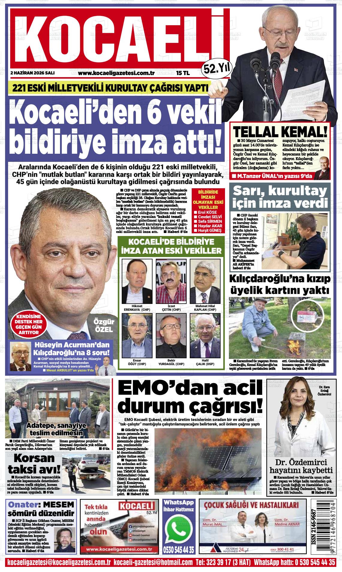 Kocaeli 02.06.2026