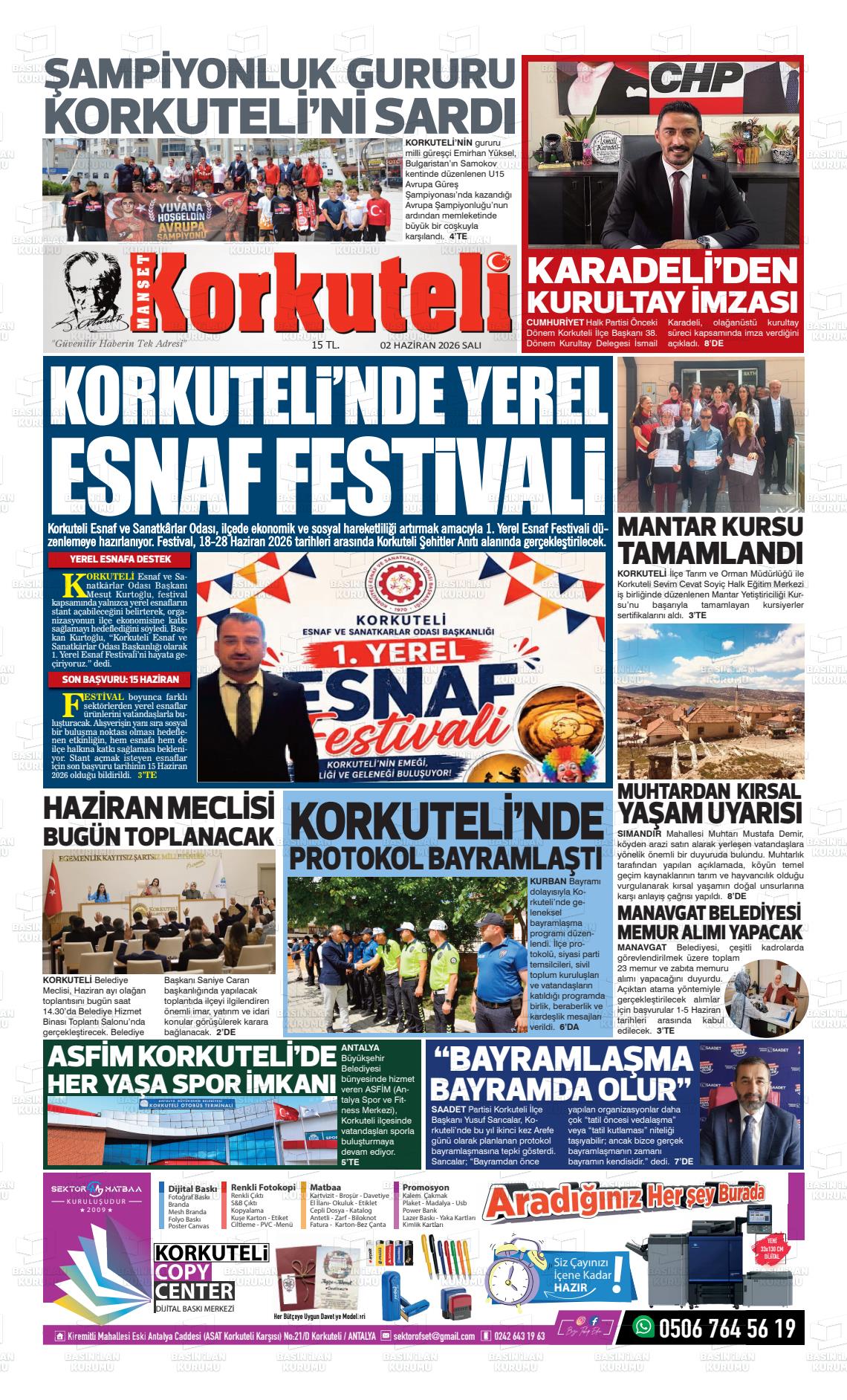 Antalya Korkutelimanset 02.06.2026