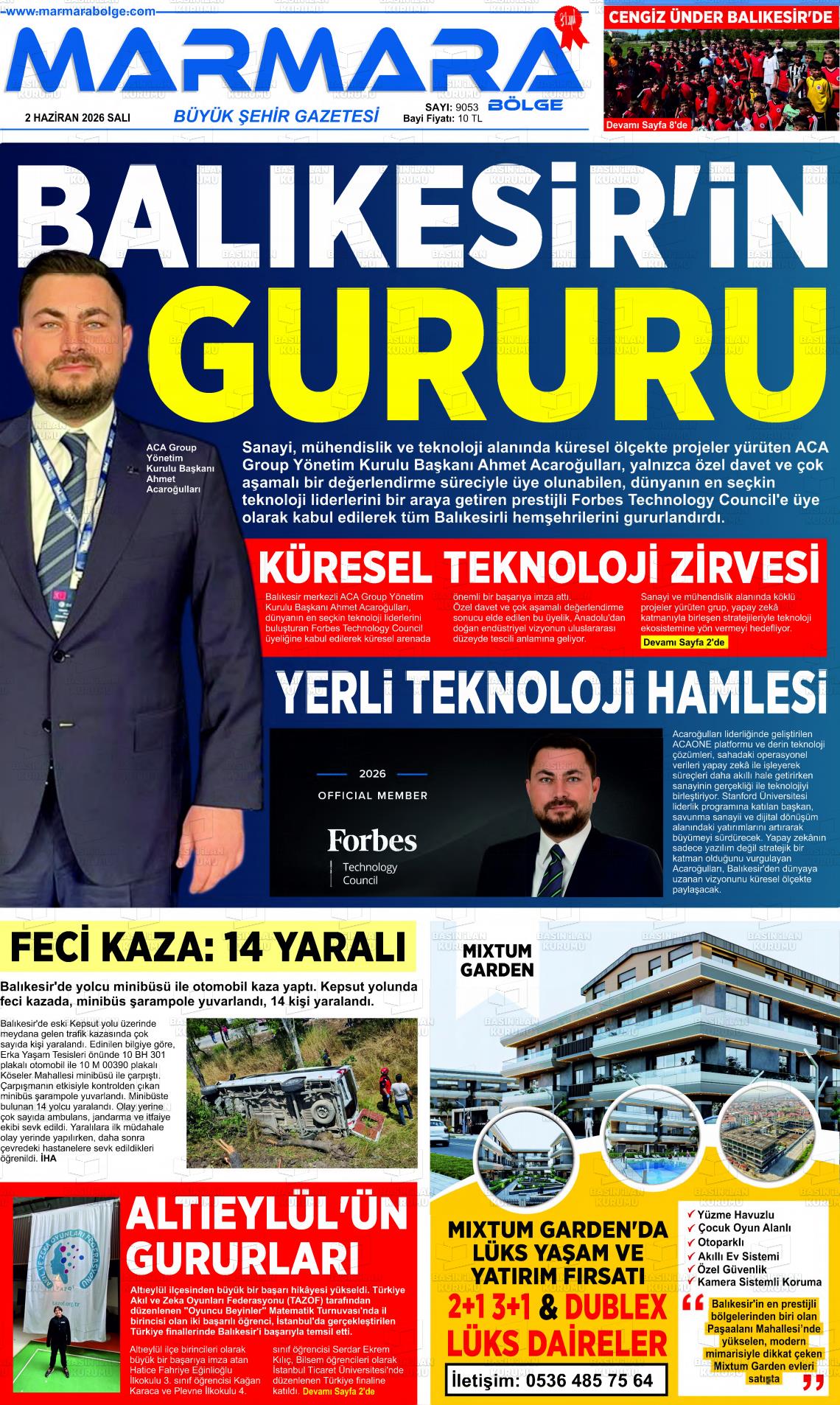 Balikesir Marmarabolge 02.06.2026