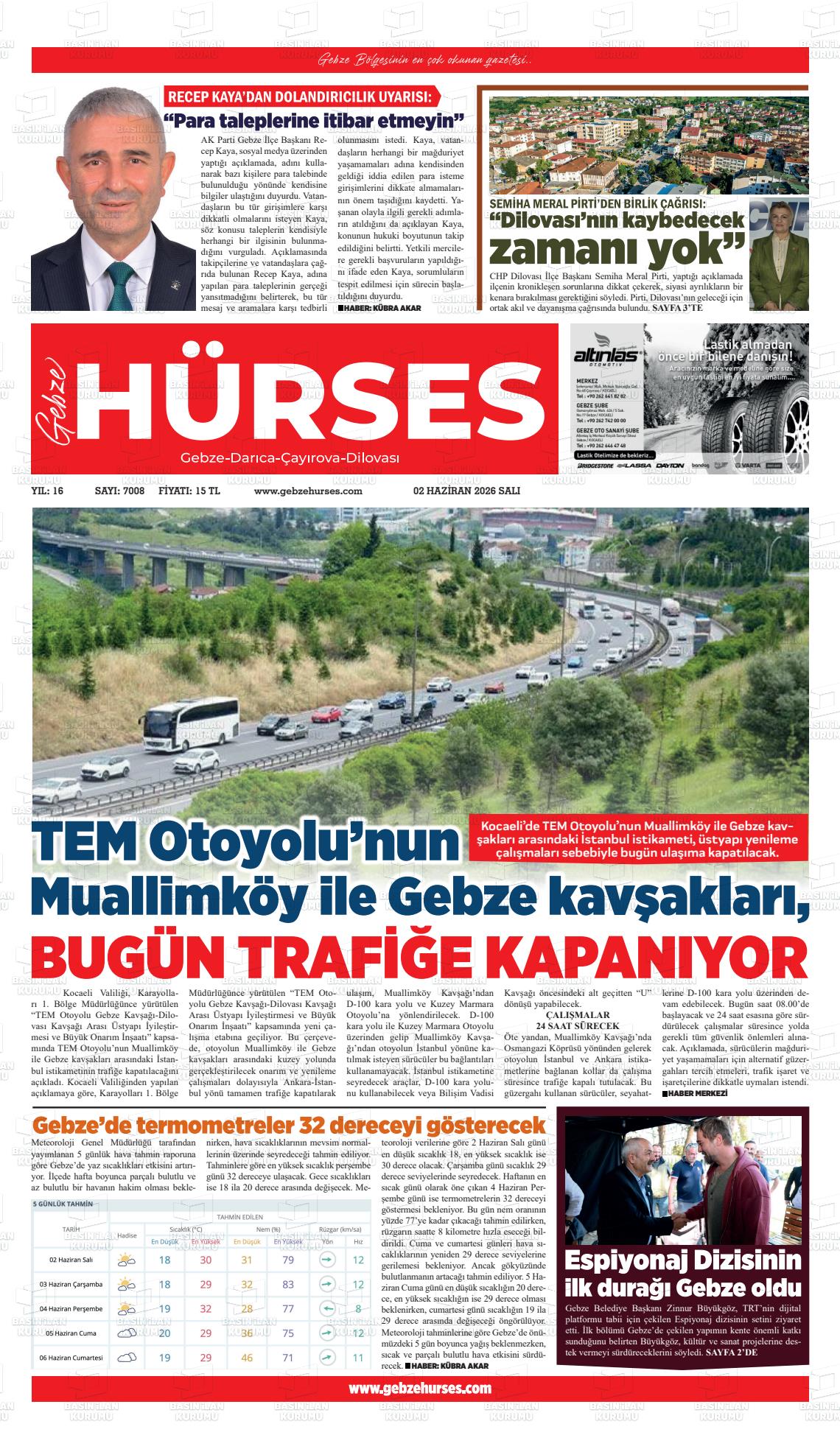 Kocaeli Marmaragebze 02.06.2026