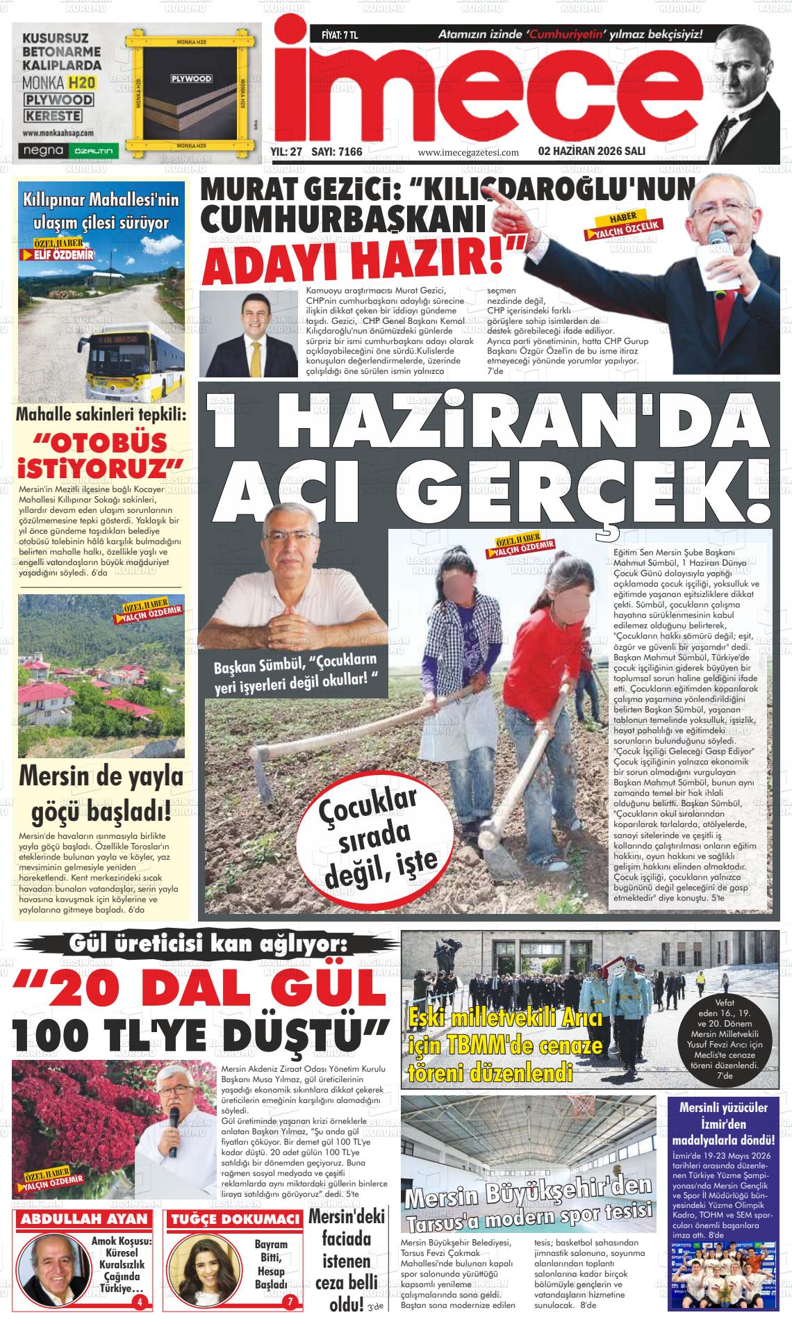 Mersin Imece 02.06.2026