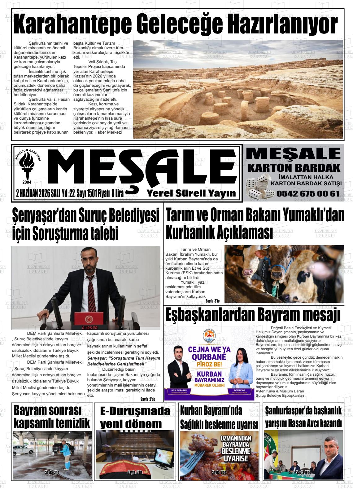 Sanliurfa Mesale 02.06.2026