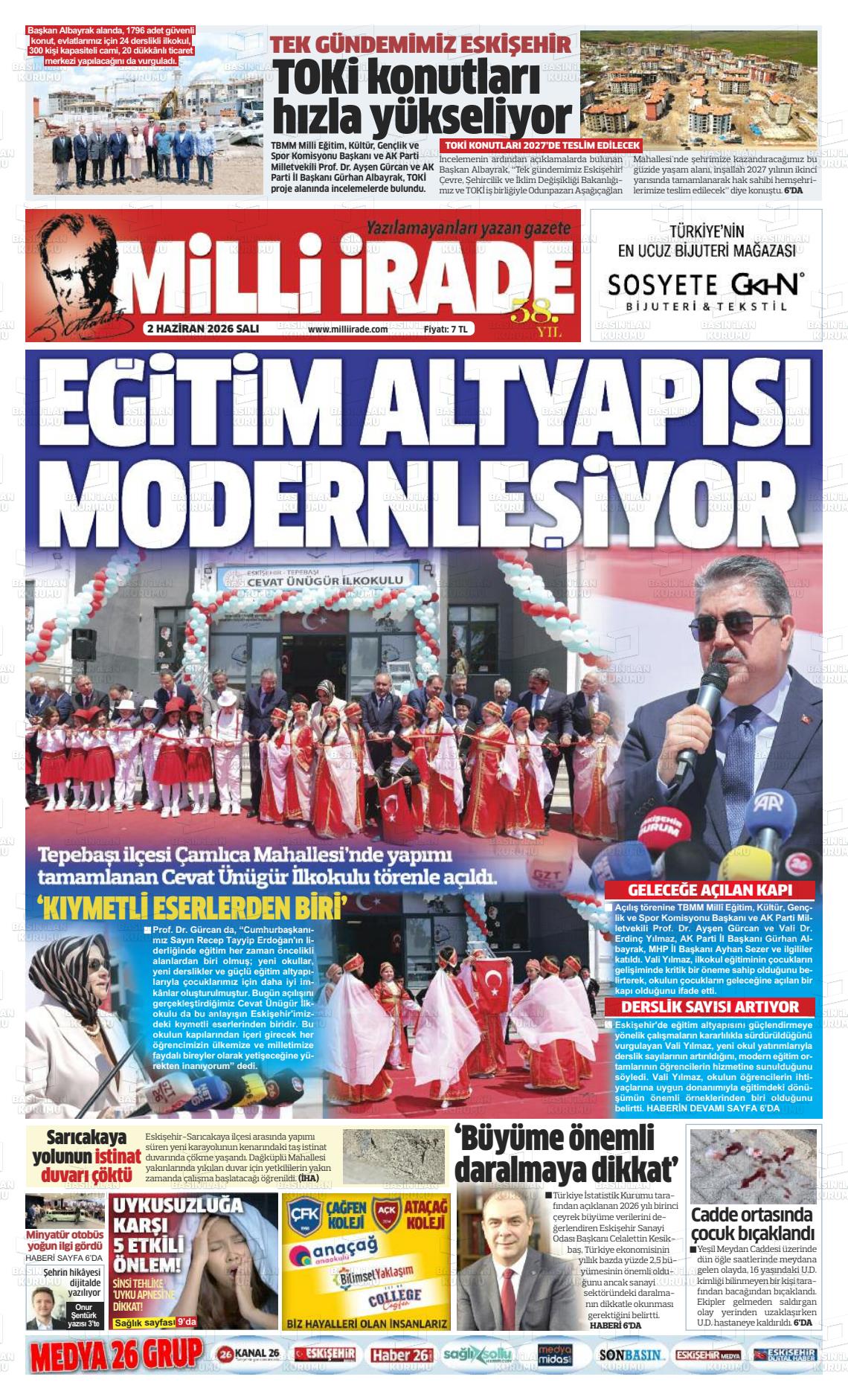 Konya Milliirade 02.06.2026