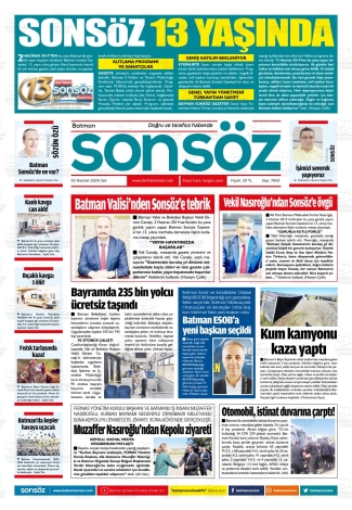 Son Sayı