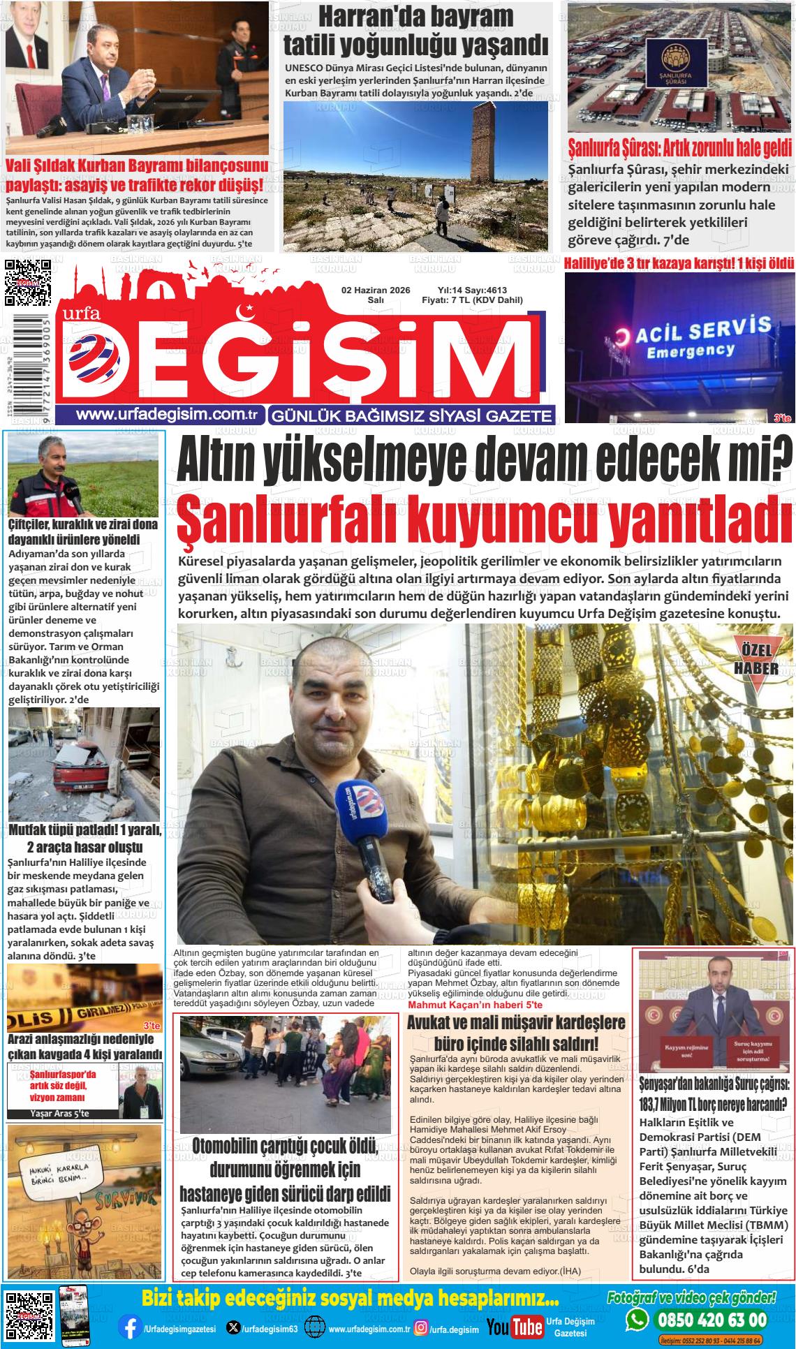 Sanliurfa Urfastar 02.06.2026