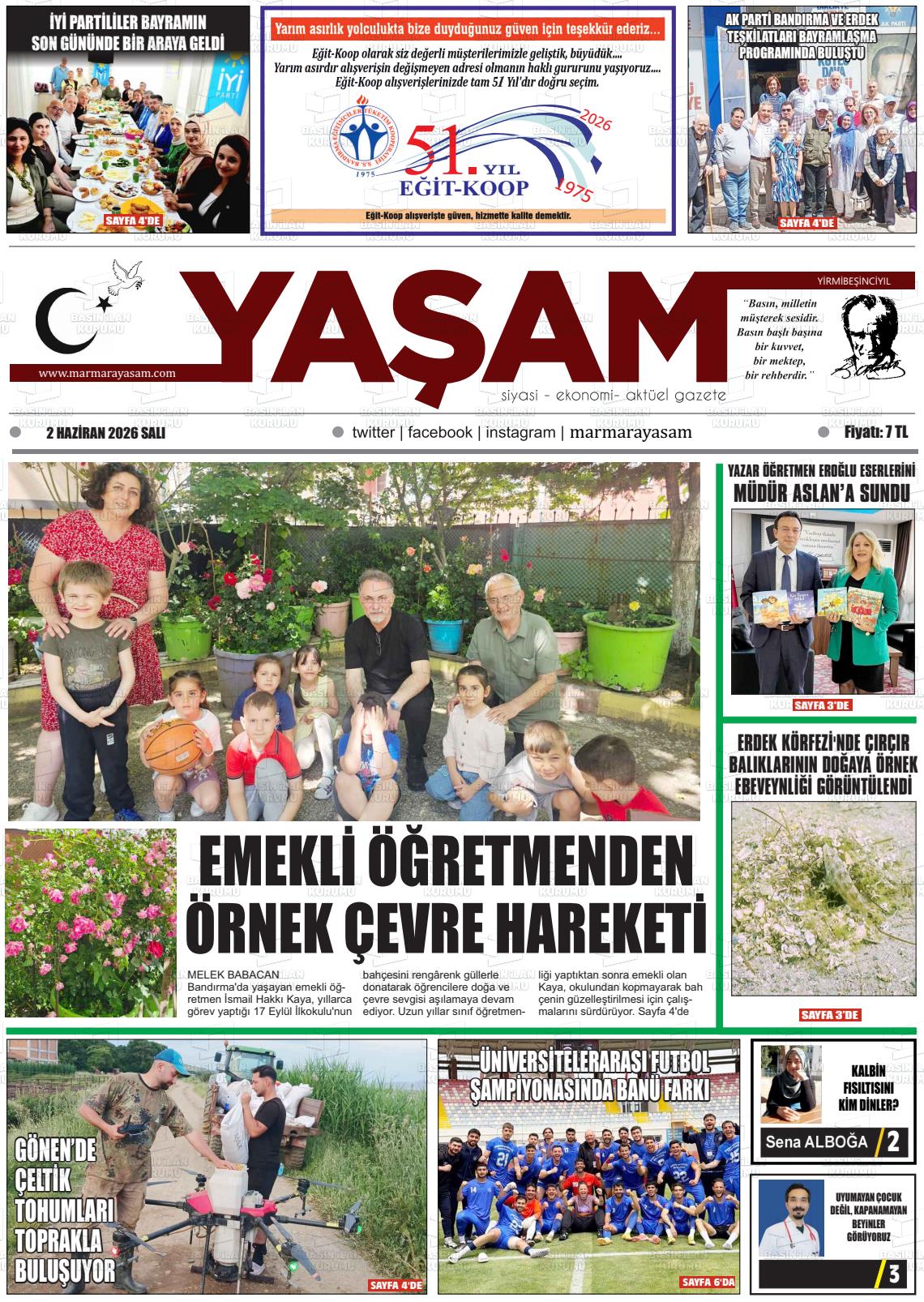 Canakkale Yasam 02.06.2026