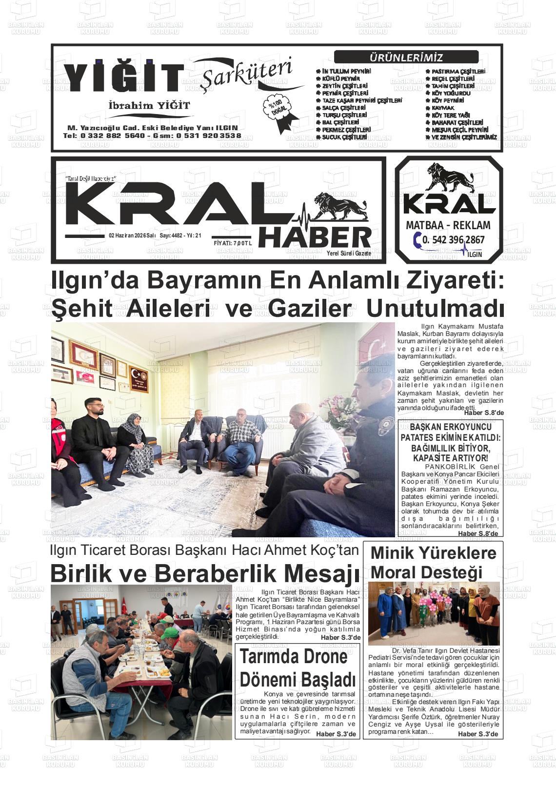 Konya Yeniilginpostasi 02.06.2026