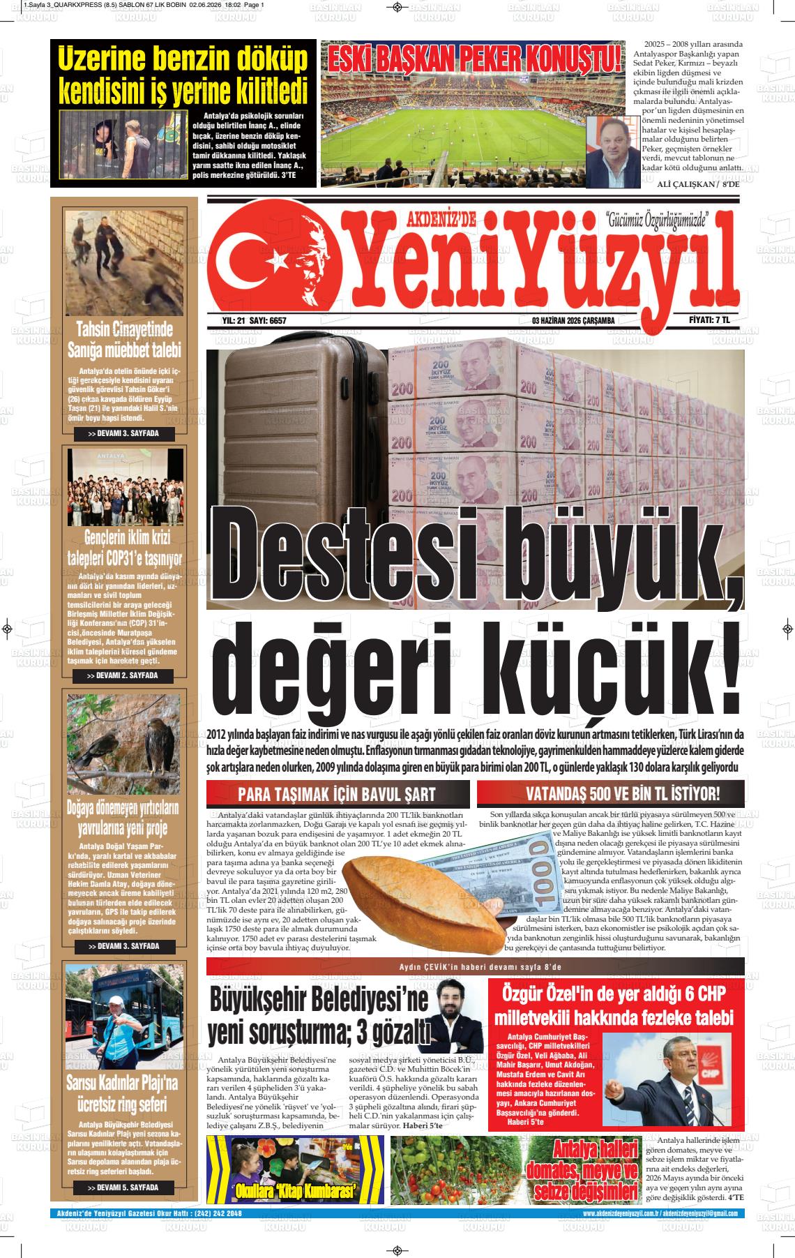 Antalya Akdenizdeyeniyuzyil 03.06.2026