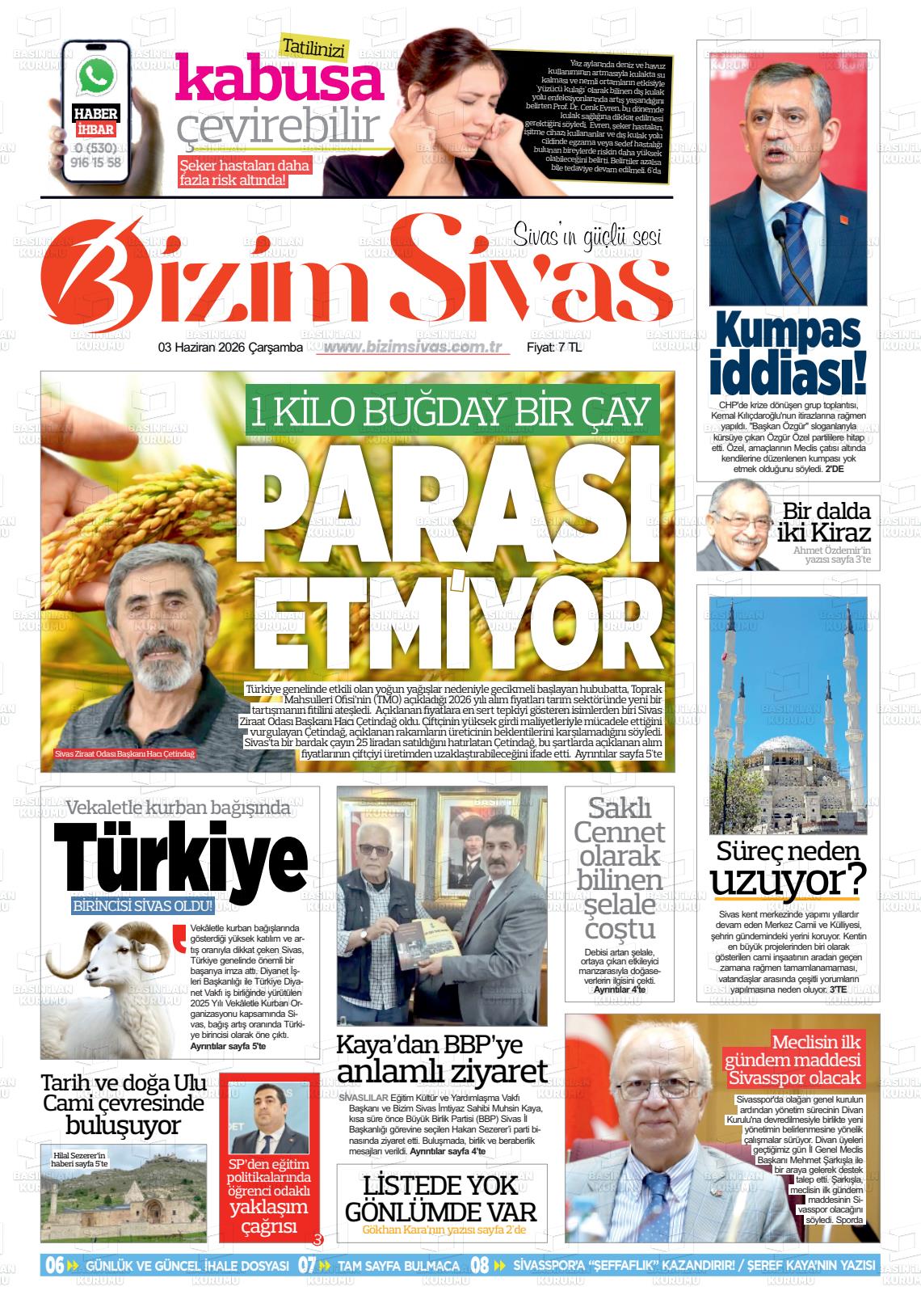 Sivas Bizim 03.06.2026