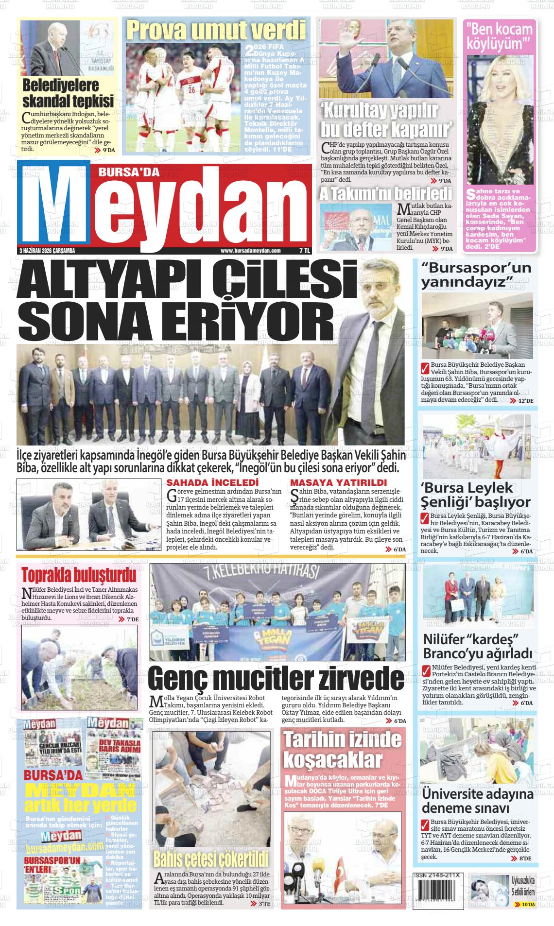 Bursa Dameydan 03.06.2026