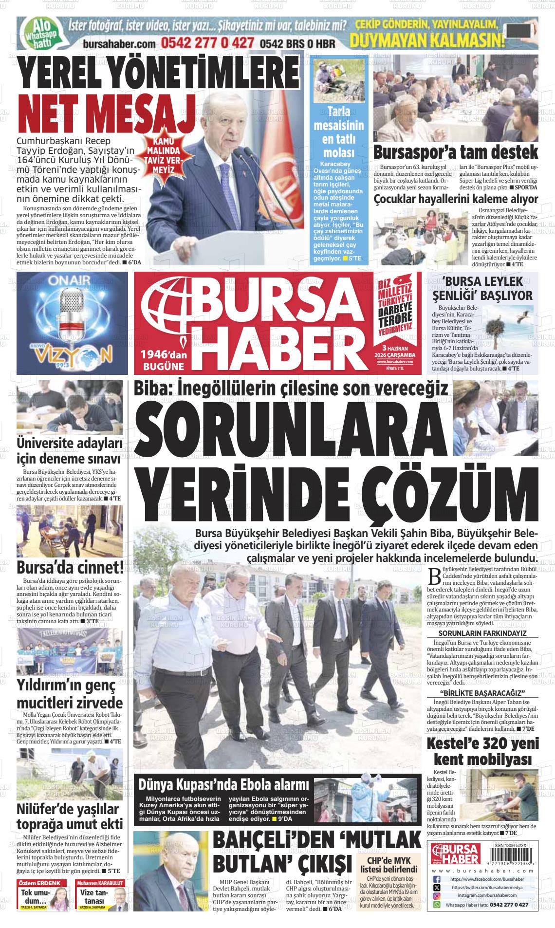 Bursa Haber 03.06.2026