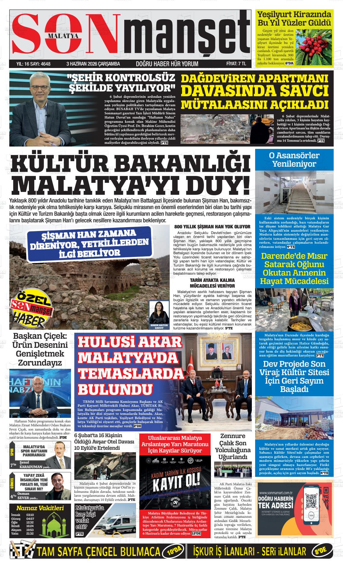 Malatya Busabah 03.06.2026