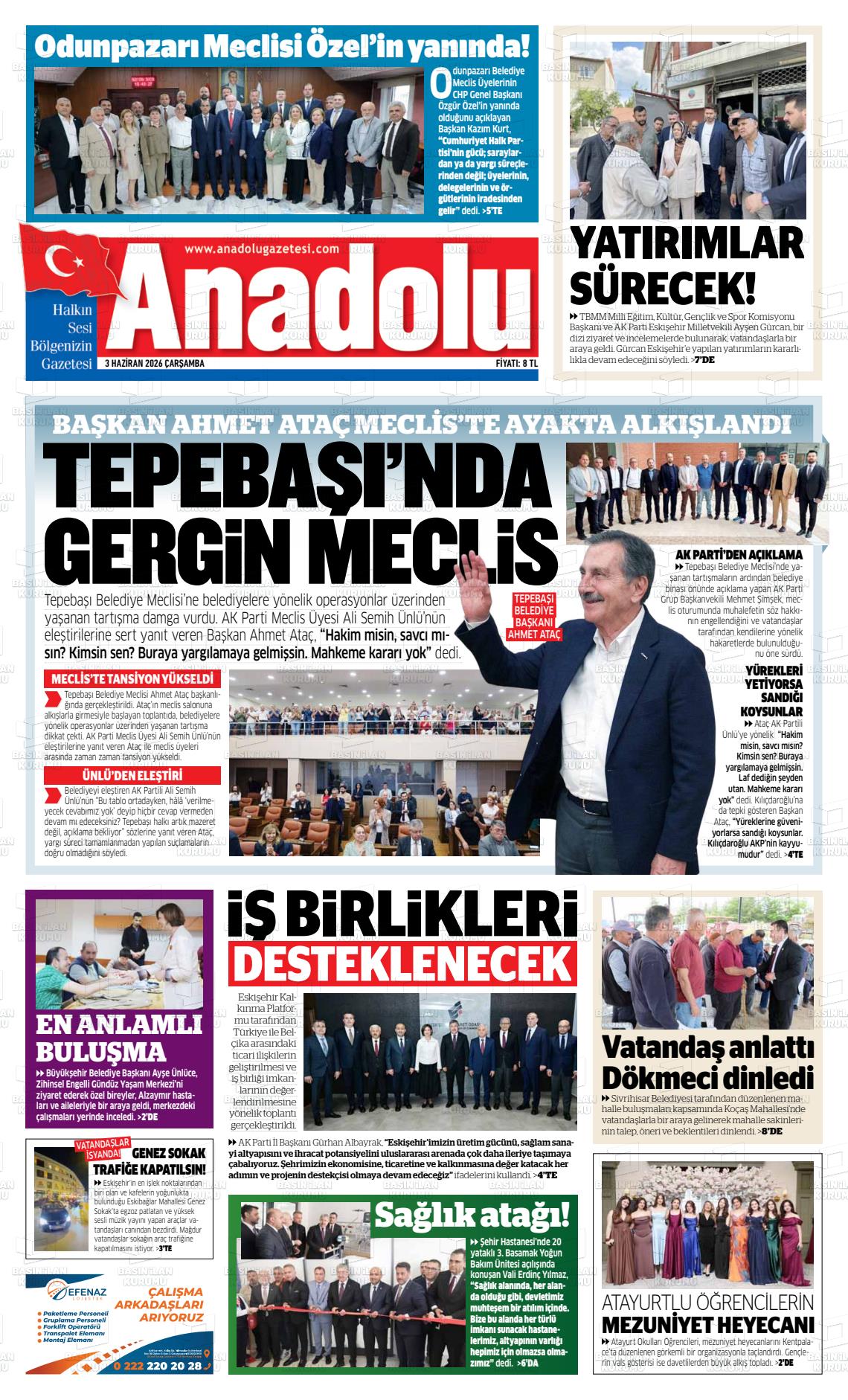 Eskisehir Anadolu 03.06.2026